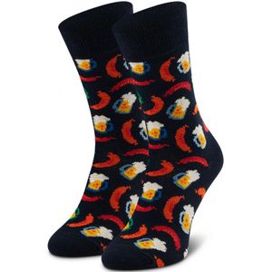 Happy Socks - Beer and Sausage Sock - Unisex - 1 Paar Sokken