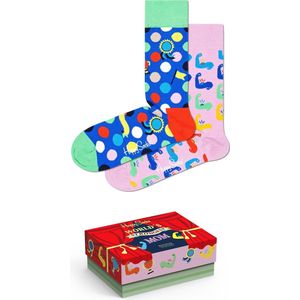 Happy Socks - Mother´s Day Socks Gift Set - Unisex Sokken - Cadeauverpakking - 2 Paar
