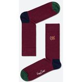 Sokken - Rood Met Wit Ruitjes - Katoen - Ontbijt Thema