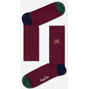 Sokken - Rood Met Wit Ruitjes - Katoen - Ontbijt Thema