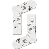 Happy Socks - Black And White Socks Gift Set - Sokken - Unisex - 4-pack