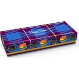 Happy Socks - 4-Pack Sokken - Blauw - Huissokken