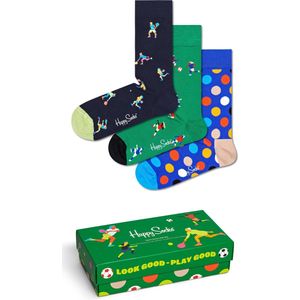 Happy Socks - Sports Socks Gift Set - 3-Pack - Unisex - Cadeauverpakking