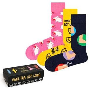 Happy Socks - Monty Python Gift Set - Unisex Sokken - 3-pack - Cadeauverpakking