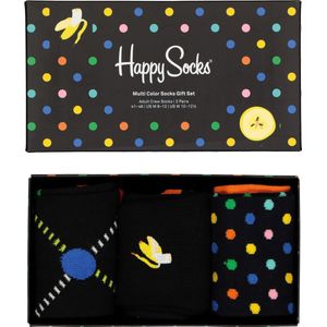 Happy Socks - Classic Socks Gift Set - Unisex - 3-pack - Huissokken