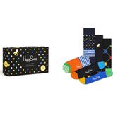 Happy Socks - Classic Socks Gift Set - Unisex - 3-pack - Huissokken