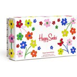 Happy Socks Flower Socks Gift Set (3-pack) - gekleurde bloemenzee - Unisex - Maat: 36 - 40