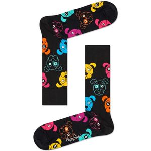 Happy Socks Sokken Met Print Dogs Zwart