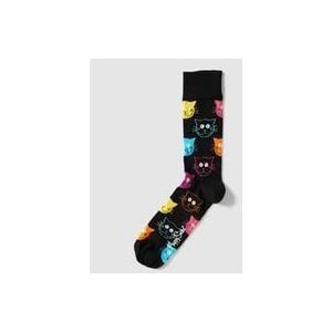Happy Socks - Cat Sokken - Biologisch Katoen - Multicolor