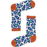 Happy Socks - Flower Shot Sock - Wit - Unisex