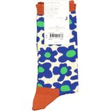 Happy Socks - Flower Shot Sock - Wit - Unisex