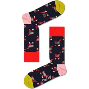 Happy Socks - Shop Til You Drop - Sokken - Blauw met Rood - Unisex