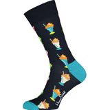 Happy Socks - Kleurige Huissokken - Unisex - 4 Paar - Natuurlijke Materialen