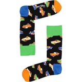 Happy Socks - Kleurige Huissokken - Unisex - 4 Paar - Natuurlijke Materialen