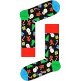 Happy Socks - 2-Pack Big Dot Snowman Gift Set - Rode Huissokken