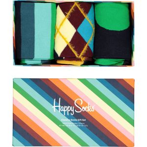 Happy Socks Classics Socks Gift Set (3-pack) - Unisex - Maat: 36 - 40