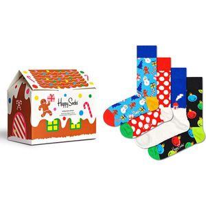 Happy Socks - Unisex Sokken Holiday Time 4-Pack Gift Box - Multi - Maat 36-40