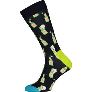 Happy Socks - Bier Sokken - Zwart - Gemaakt van Katoen