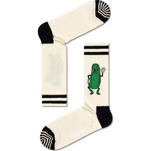Happy Socks Unisex Pickles White-Schoenmaat 36 - 40