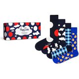Happy Socks - My Favourite Blues - Sokken - 4-pack - Unisex - Cadeauverpakking