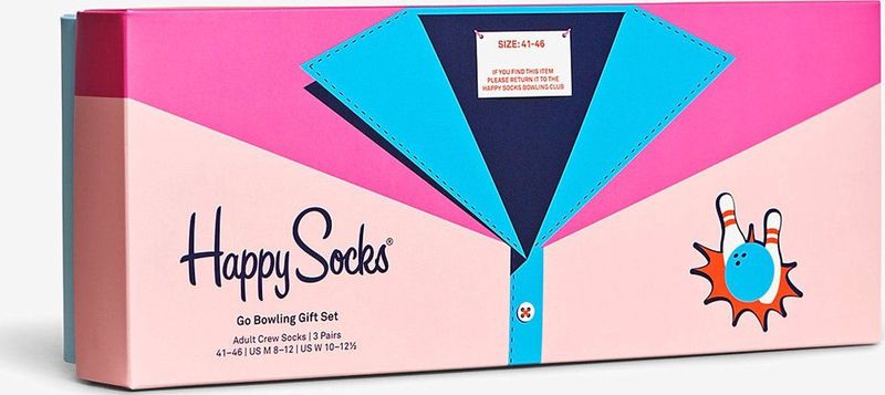 Happy Socks - 4-Pack Go Bowling Socks Gift Set - Unisex - Sokken