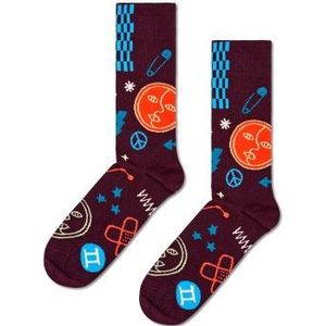 Happy Socks - Gemini - Sterrenbeeld - Tweeling - Paars