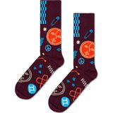 Happy Socks - Gemini - Huissokken - Paars - Sterrenbeeld Tweeling