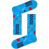 Happy Socks - Cancer - Huissokken - Blauw/groen - Sterrenbeeld Kreeft