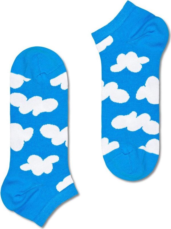 Happy Socks - Cloudy Low - Huissokken - Lichtblauw - Laag Uitgesneden