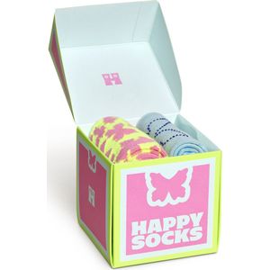 Happy Socks - Butterfly And Blue - Sokken - Unisex - Cadeauverpakking - 2-pack