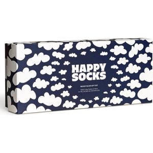 Happy Socks - Moody Blues - Sokken - 4 Paren - Kleur: Blauw