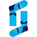 Happy Socks - Santás Workshops - Cadeauset - 4 Paren - Kleur: Multicolor - Materiaal: Katoen