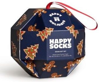 Happy Socks giftbox sokken gingerbread cookies multi - 36-40