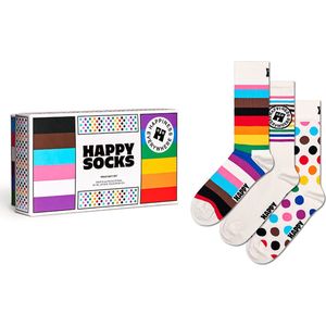 Happy Socks Pride Socks Gift Set (3-pack), unisex sokken in cadeauverpakking