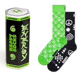 Happy Socks - 2-Pack Energy Drink Socks Gift Set maat 41-46