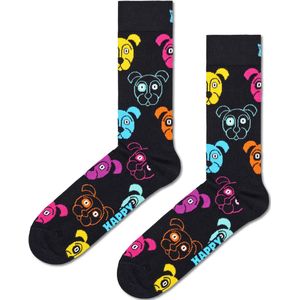 Happy Socks - Set van 3 Paar Sokken - Hondenprint - Biologisch Katoen