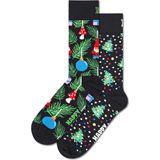 Happy Socks giftbox 2P sokken holiday tree multi - 36-40