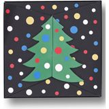 Happy Socks giftbox 2P sokken holiday tree multi - 36-40