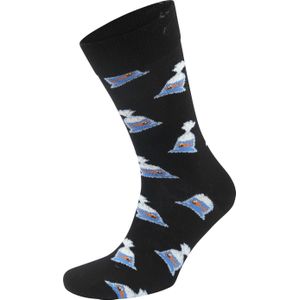 Happy Socks Sokken Something Fishy - Maat 41-46 - Heren - Grappige sokken - Halfhoge sokken