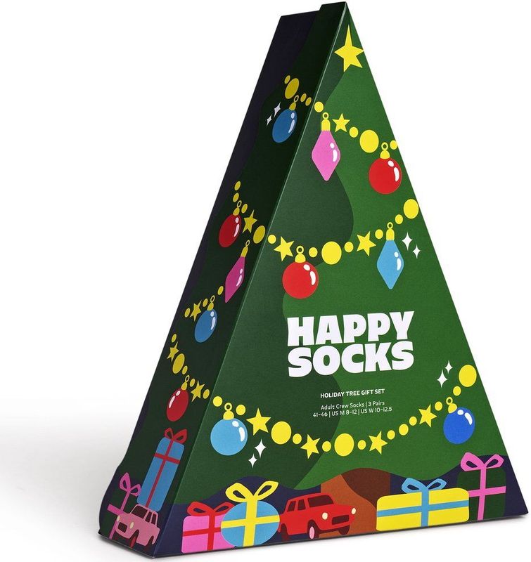 Happy Socks - Holiday Tree Gift Set - Sokken - Multicolor - Katoenmengsel