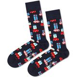 Happy Socks giftbox 3P sokken holiday navy blauw - 41-46