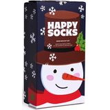 Happy Socks giftbox 3P sokken holiday navy blauw - 41-46
