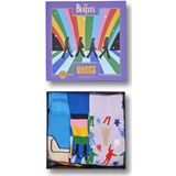 Happy Socks - 3 Pack Beatles Sokken in Cadeaubox voor Fans