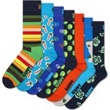 Happy Socks 5-pack Sokken - Zwart - Unisex