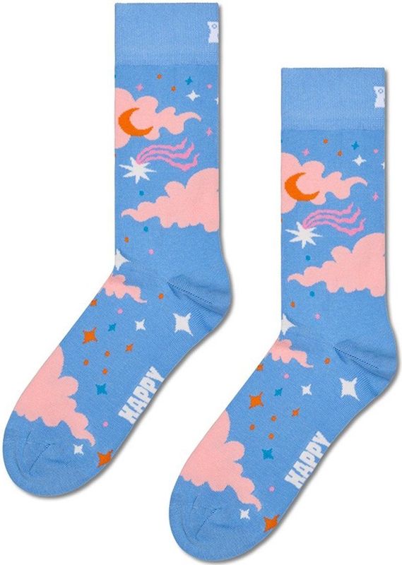 Happy Socks - Starry Sky - Huissokken - Lichtblauw - Unisex
