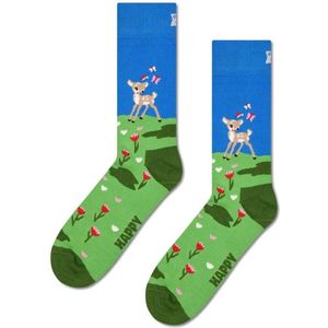 Happy Socks - Deer - Huissokken - Groen