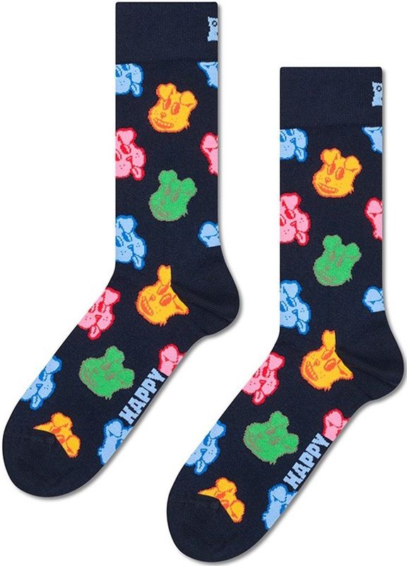 Happy Socks - Dog - Sokken - Navy - Unisex