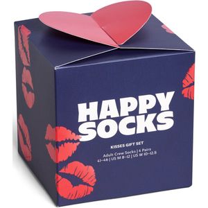 Happy Socks - 2-Pack Valentine's Gift Set - Blauw - Huissokken