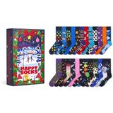 Happy Socks - Adventkalender - Cadeauset - Uniseks - 24 Paar Sokken