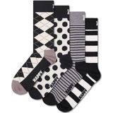 Happy Socks - 4-Pack Black And Whites Gift Set - Sokken - Wit - Unisex